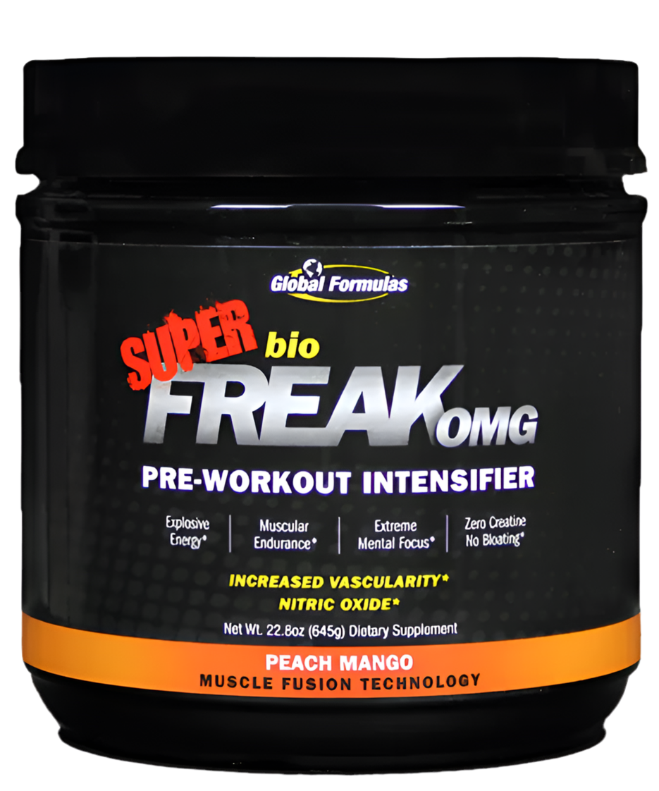 Global Formulas Super bioFreak OMG Vintage Pre workout Pre workout Intensifier