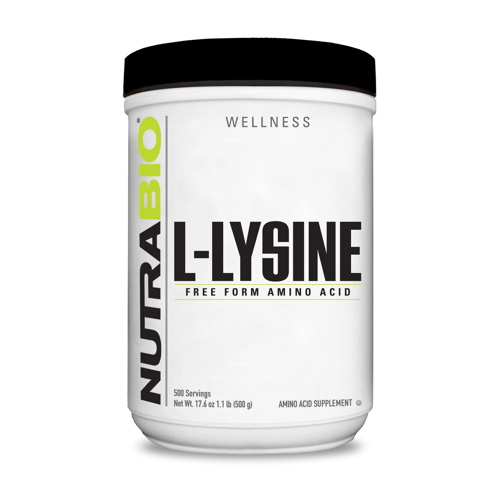 NutraBio L-Lysine - Bemoxie Supplements