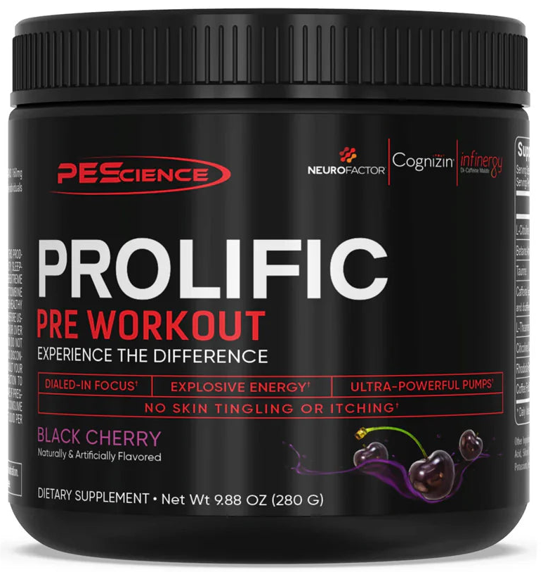 PEScience Prolific PreWorkout - Bemoxie Supplements