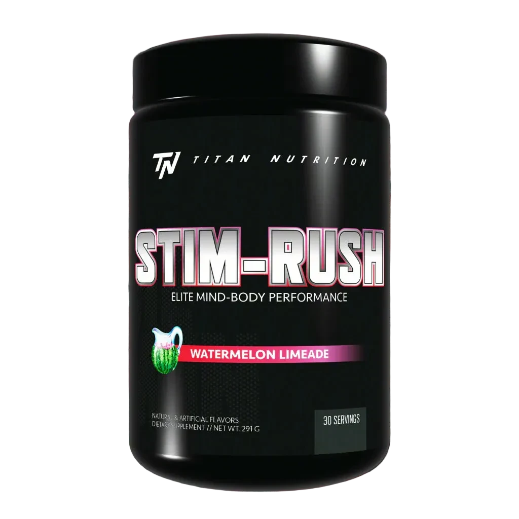 Titan Nutrition Stim-Rush PreWorkout - Bemoxie Supplements