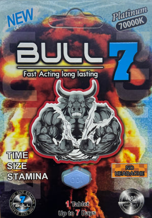 Bull 7 Platinum 70000K – Extreme Performance Enhancement Formula