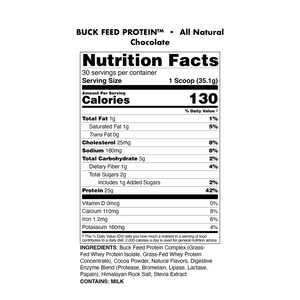 Bucked Up Buck Feed All-Natural Protein