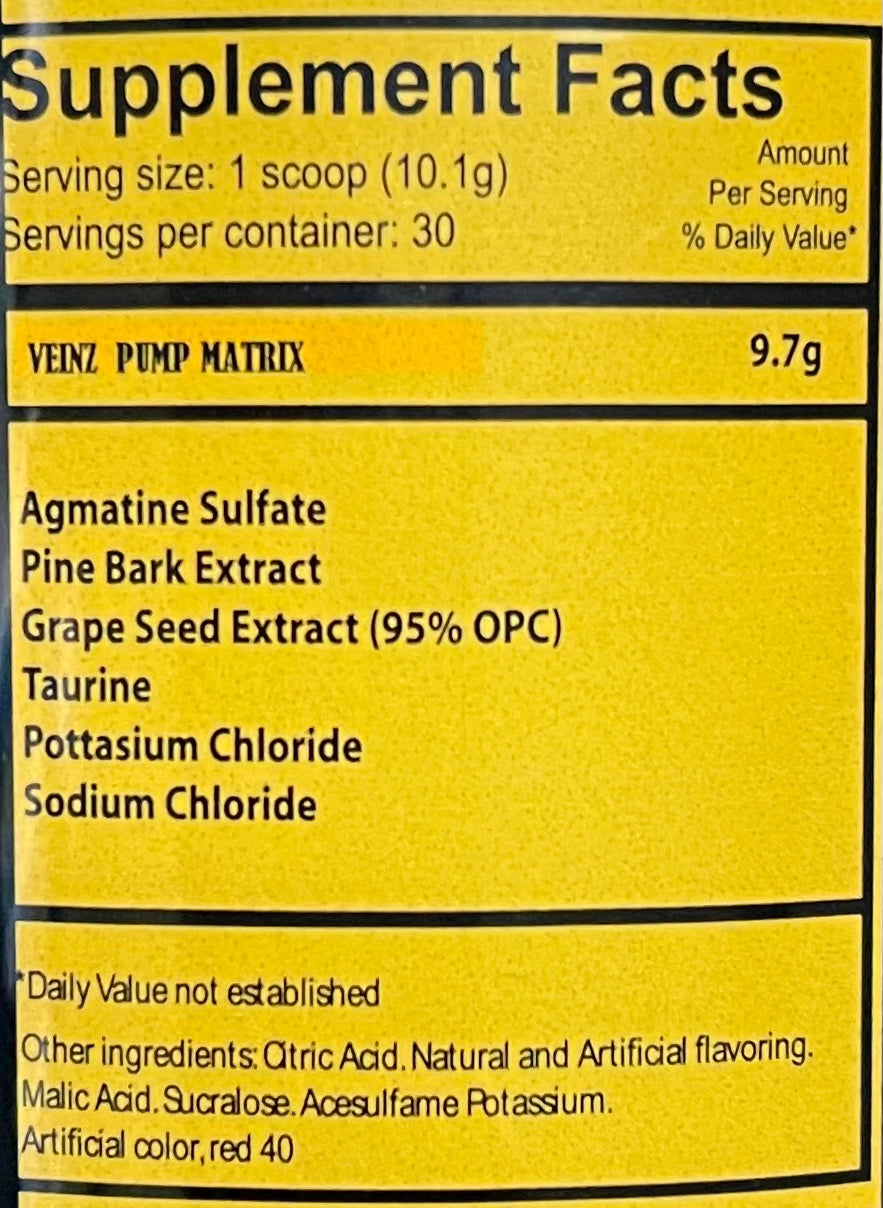 FCK Normal Labs Veinz- Nitric Oxide