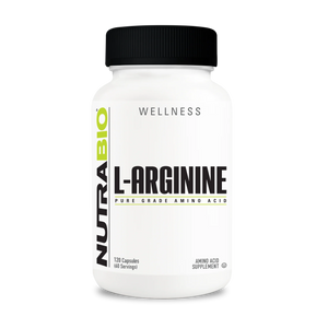 NutraBio L‑Arginine Capsules - Bemoxie Supplements