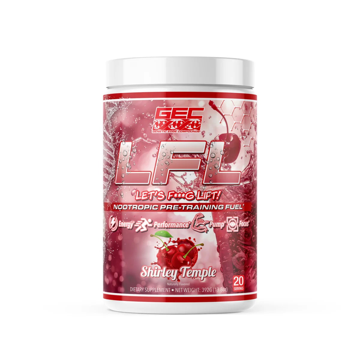GEC LFL Nootropic Preworkout - Bemoxie Supplements