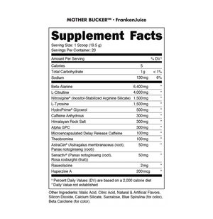 Bucked Up Mother Bucker - Bemoxie Supplements