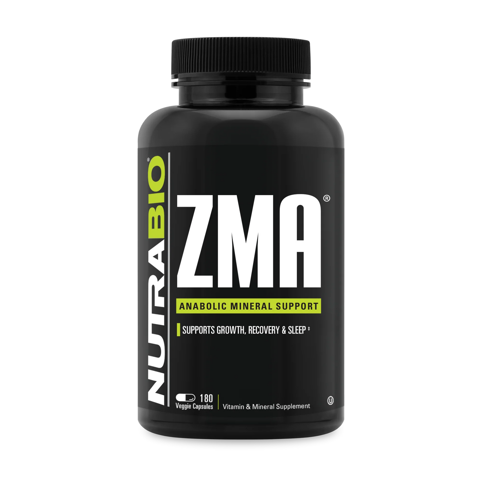 NutraBio ZMA - Bemoxie Supplements