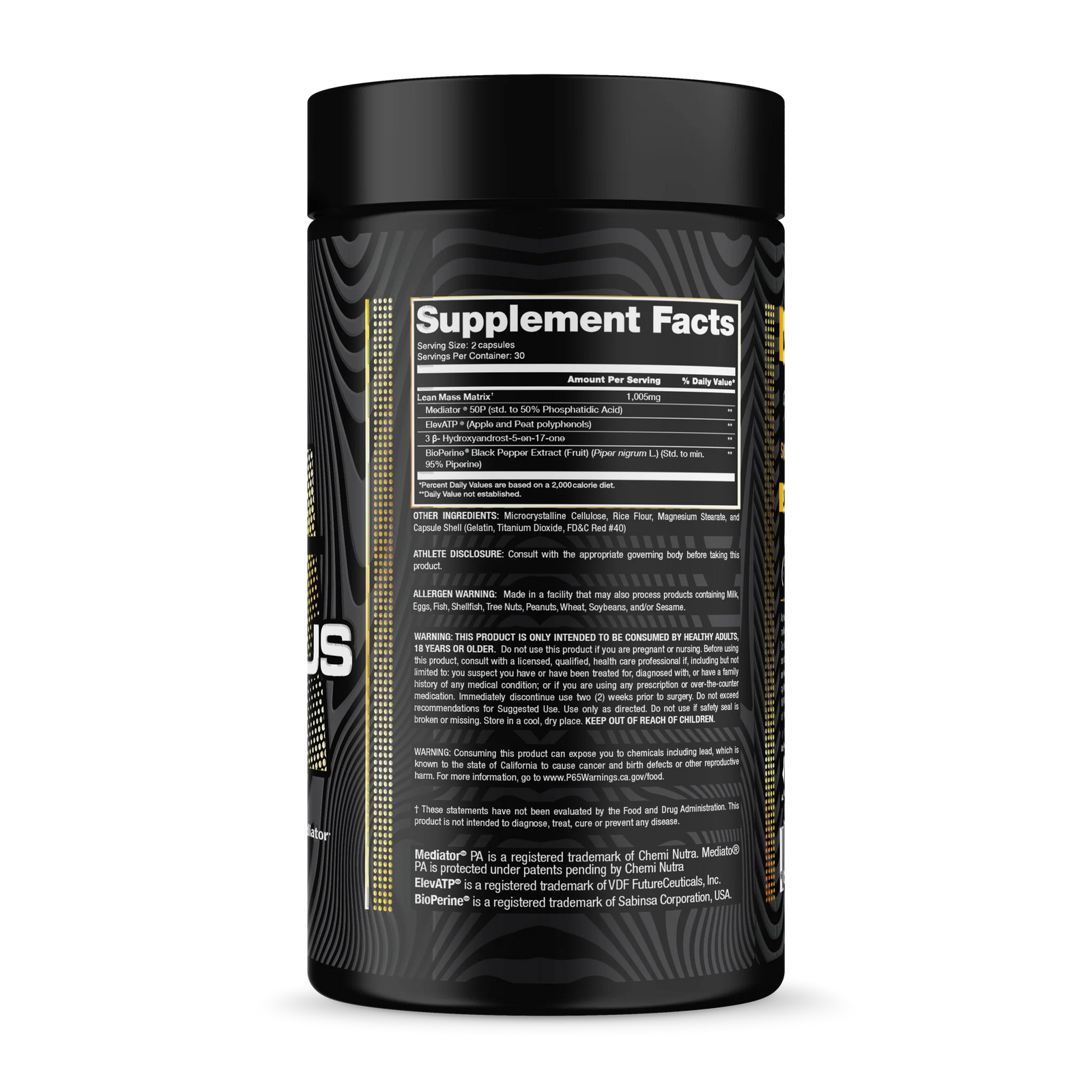 Alchemy Labs Notorious (New Formula) - Bemoxie Supplements