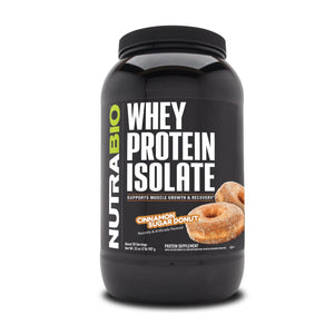 NutraBio Whey Protein Isolate - Bemoxie Supplements