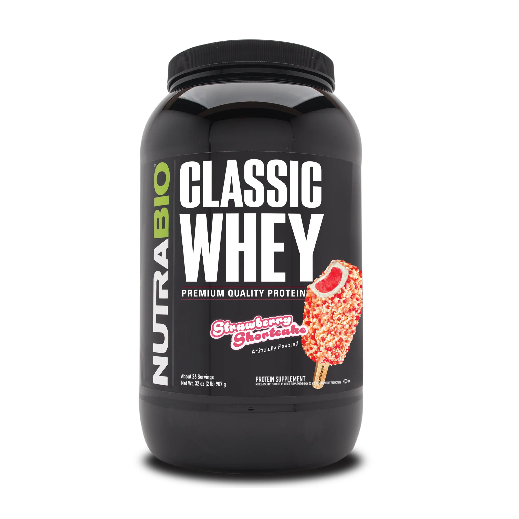 NutraBio Classic Whey Protein - Bemoxie Supplements