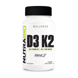 NutraBio D3 K2 - Bemoxie Supplements