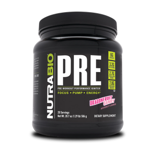 NutraBio PRE Workout - Bemoxie Supplements