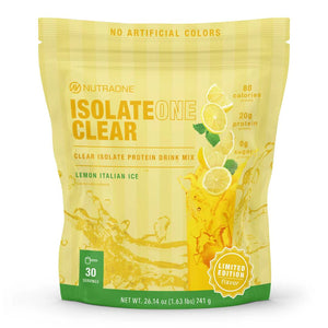 NutraOne IsolateOne Clear Protein - Bemoxie Supplements