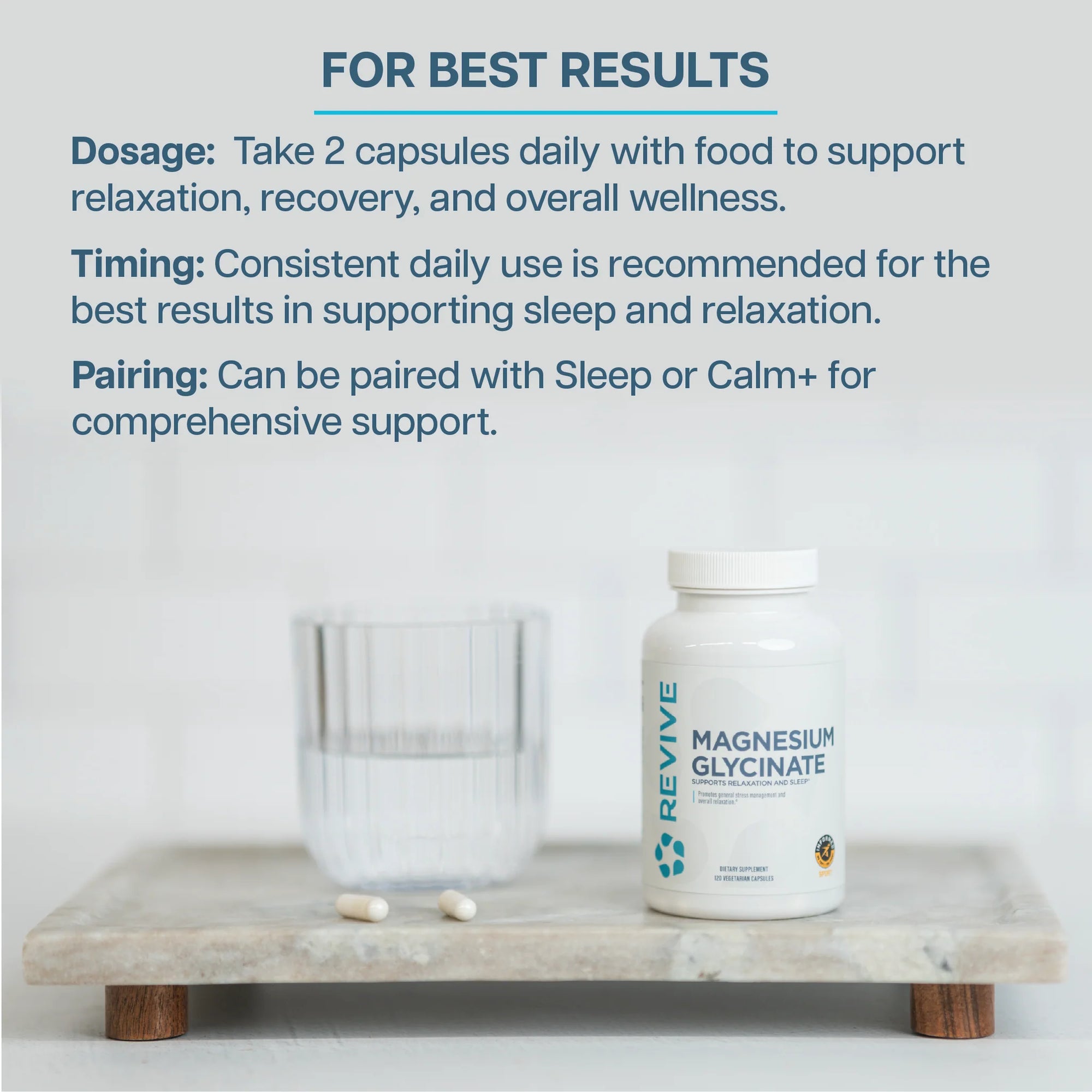 Revive Magnesium Glycinate - Bemoxie Supplements