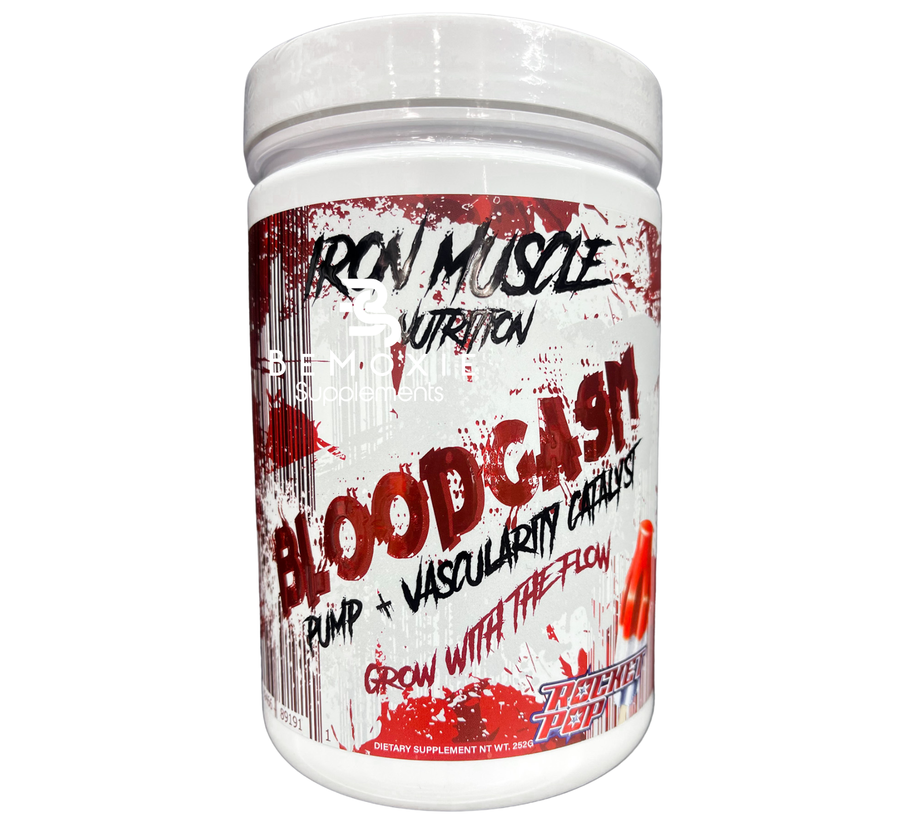BloodGasm Iron Muscle Nutrition - Bemoxie Supplements