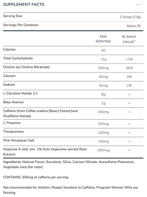 Alani Nu Pre Workout+ Cherry Slush (EXP 08/2026) - Bemoxie Supplements