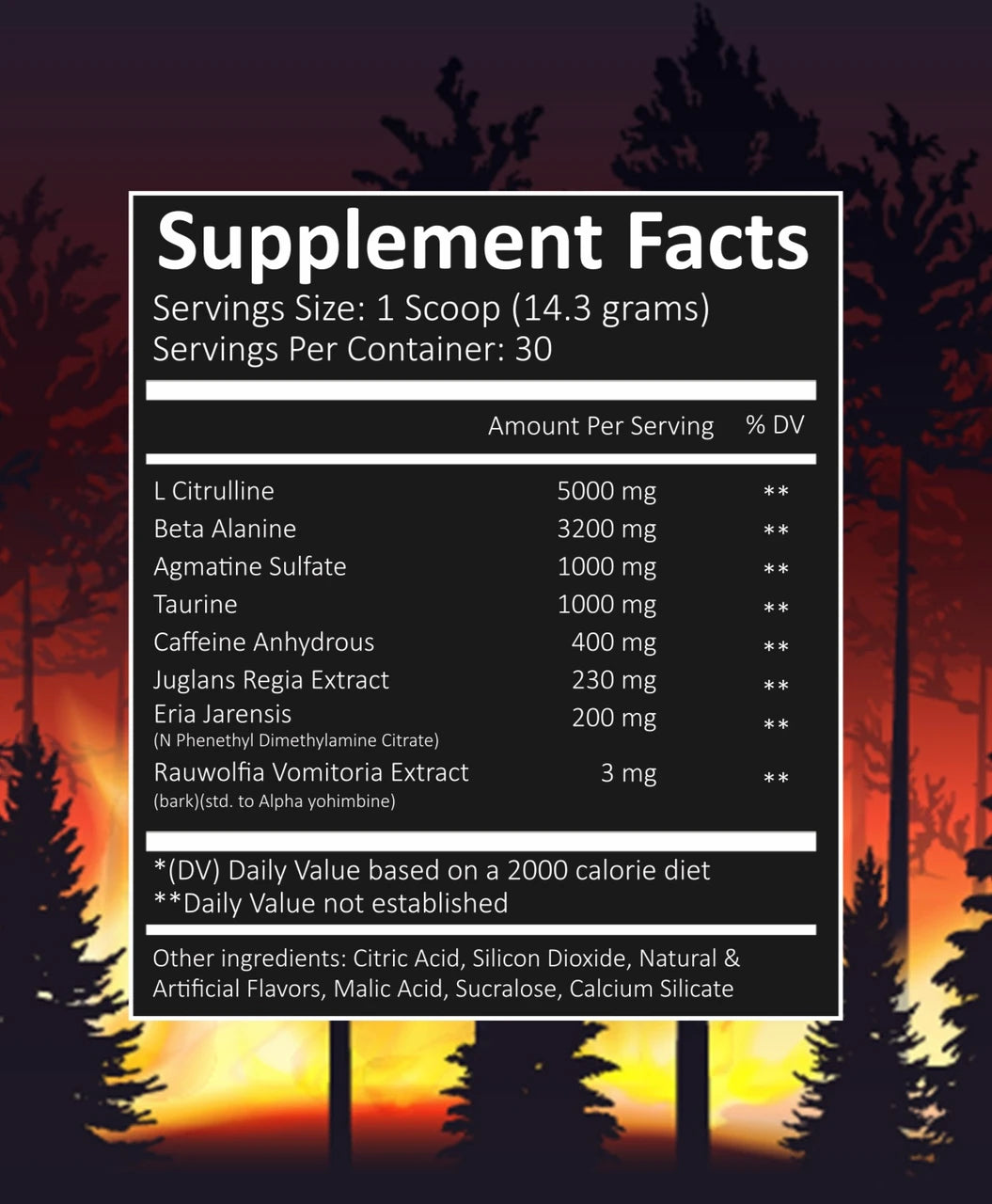 SoCal Supps Wild Fire Pre-Workout - Bemoxie Supplements
