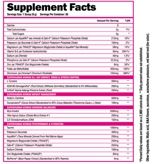 Superhuman Woman - Bemoxie Supplements