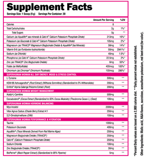 SuperHuman Woman - Bemoxie Supplements