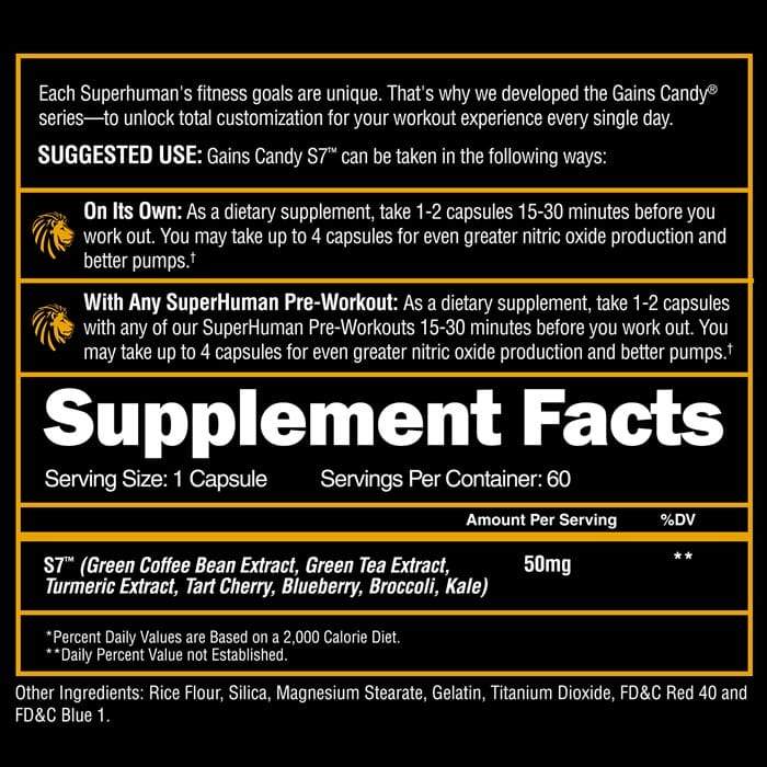 Gains Candy S7 - Bemoxie Supplements