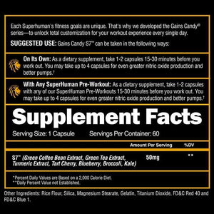 Gains Candy™ S7™ - Pump & Performance - Bemoxie Supplements