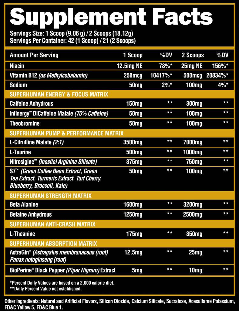 Alpha Lion Superhuman Pre - Bemoxie Supplements