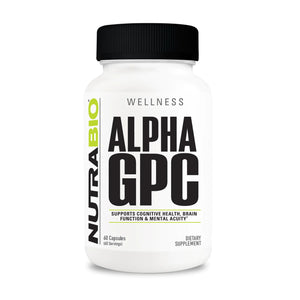 NutraBio Alpha GPC - Bemoxie Supplements
