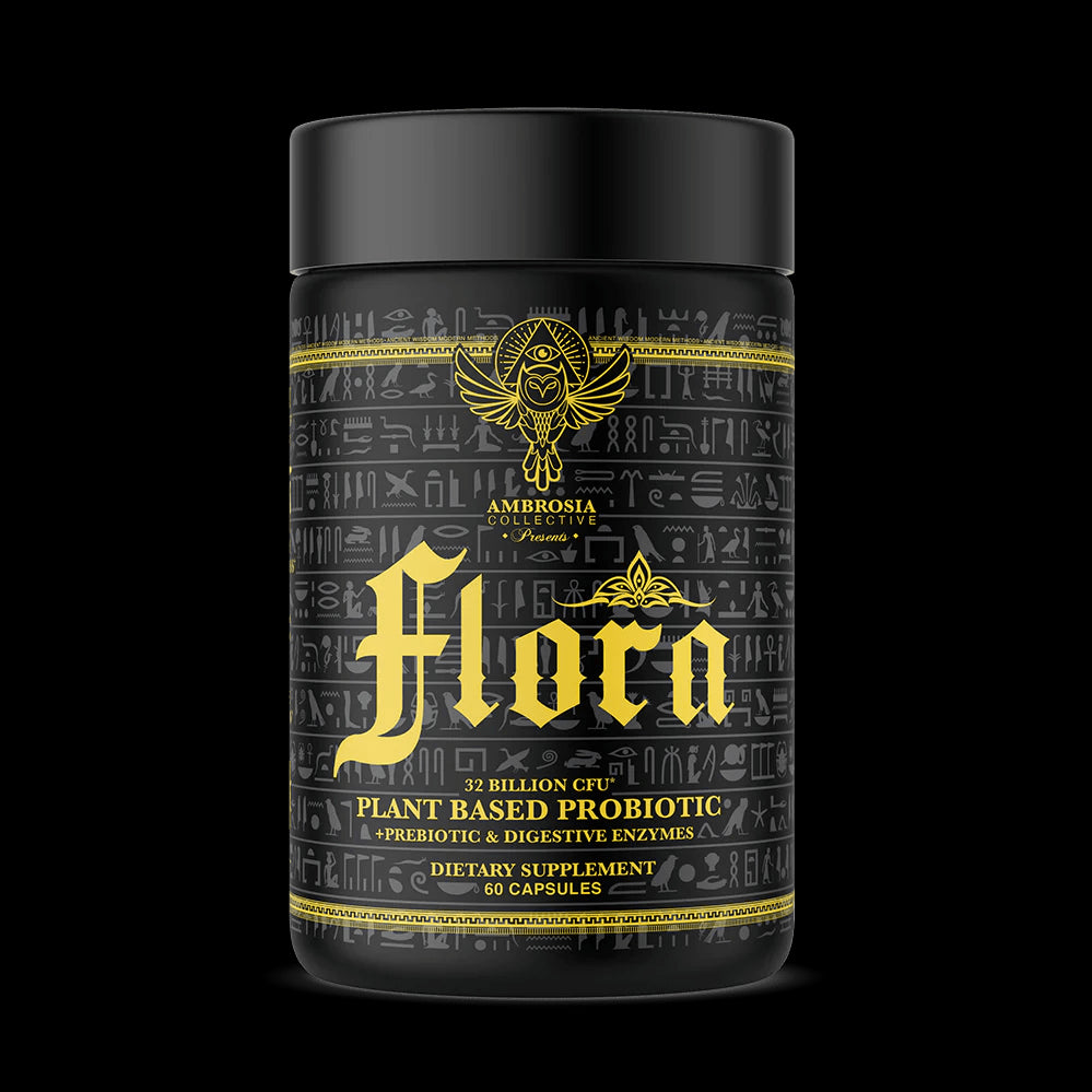 Ambrosia Collective Flora Probiotic + Prebiotic & Digestive Enzyme - Bemoxie Supplements