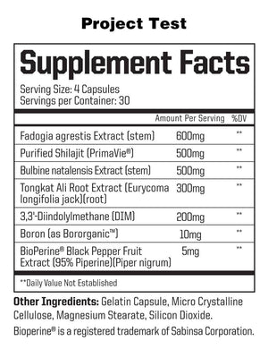 Anabolic Warfare Project Test - Bemoxie Supplements