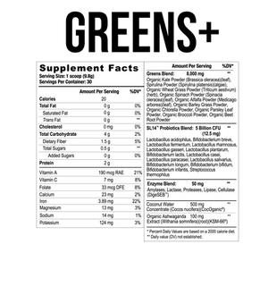 Greens+ | Superfood Powder - Bemoxie Supplements