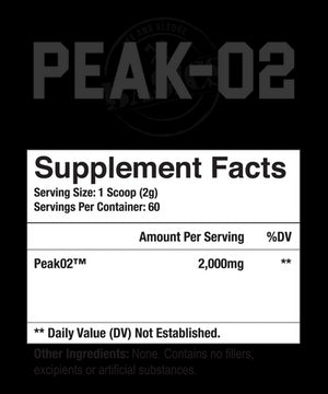 Axe & Sledge PeakO2 - Bemoxie Supplements