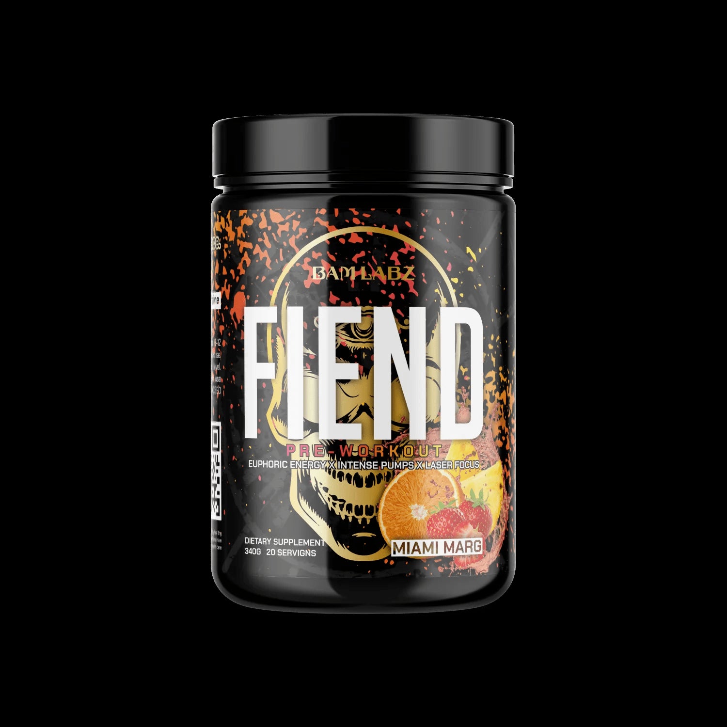 BAM Labz FIEND | Pre Workout - Bemoxie Supplements