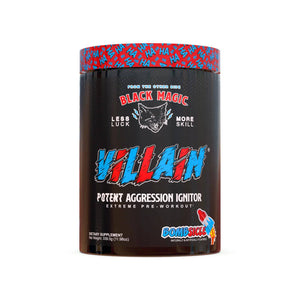 Black Magic Villain-High Stim Nootropic Preworkout - Bemoxie Supplements