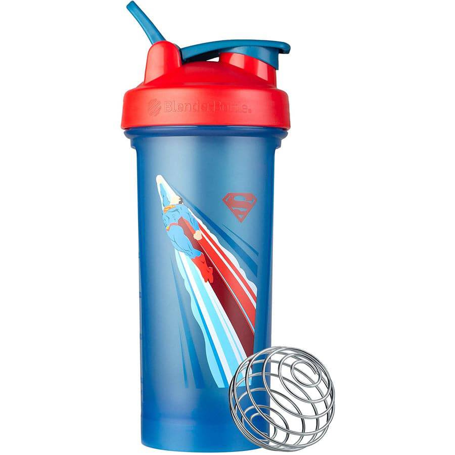 Classic V2 Justice League DC Comics Superman Blender Bottle - Bemoxie Supplements