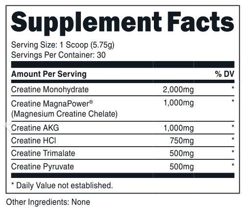 Six Point Creatine - Bemoxie Supplements