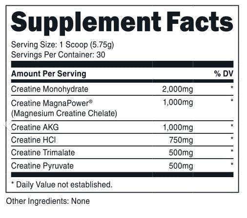 Six Point Creatine - Bemoxie Supplements