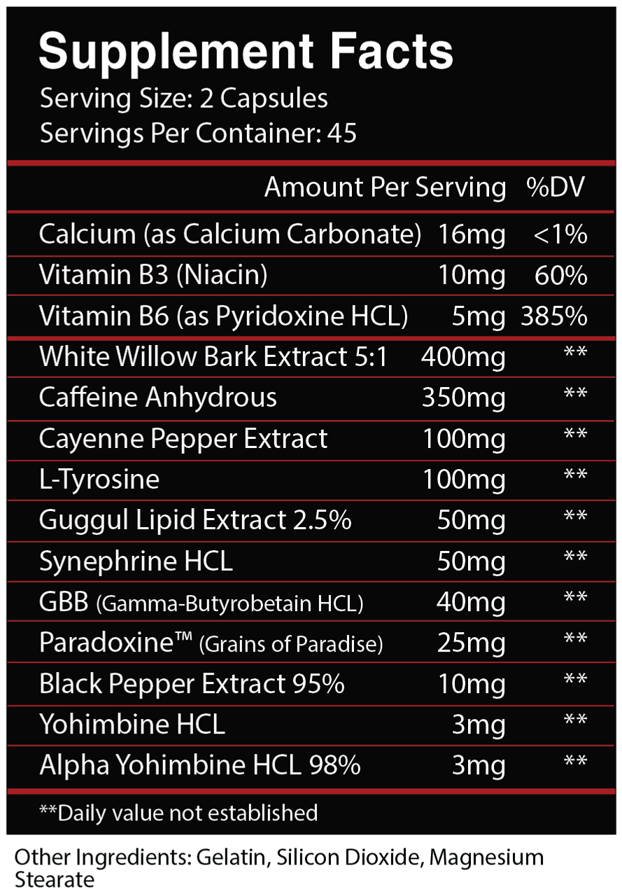 Centurion Labz Exoshred (V3) | Extreme Fat Burner - Bemoxie Supplements