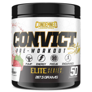 Convict Pre Workout - Bemoxie Supplements