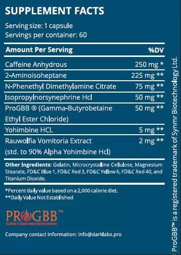 Dark Labs Ripper Fat Burner - Bemoxie Supplements