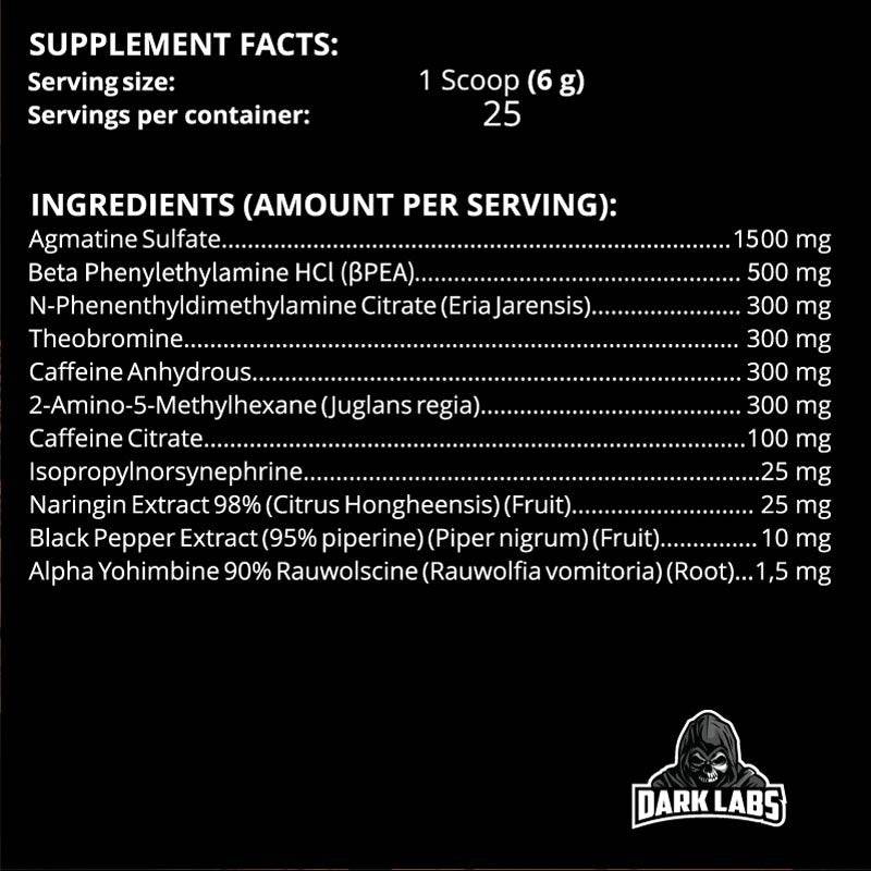 Dark Labs Flame Preworkout - Bemoxie Supplements