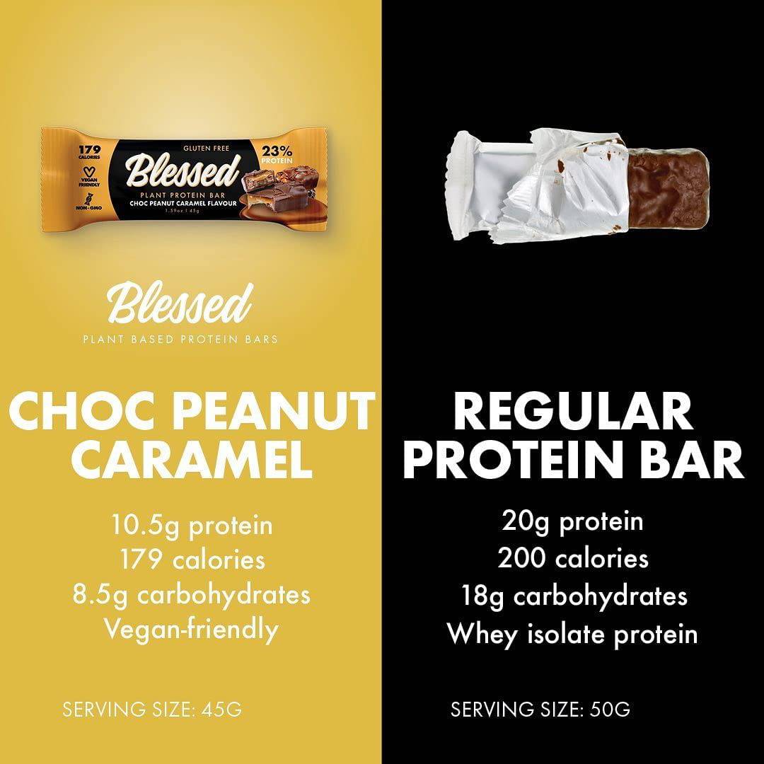 Blessed Plant Protein Bar - Bemoxie Supplements