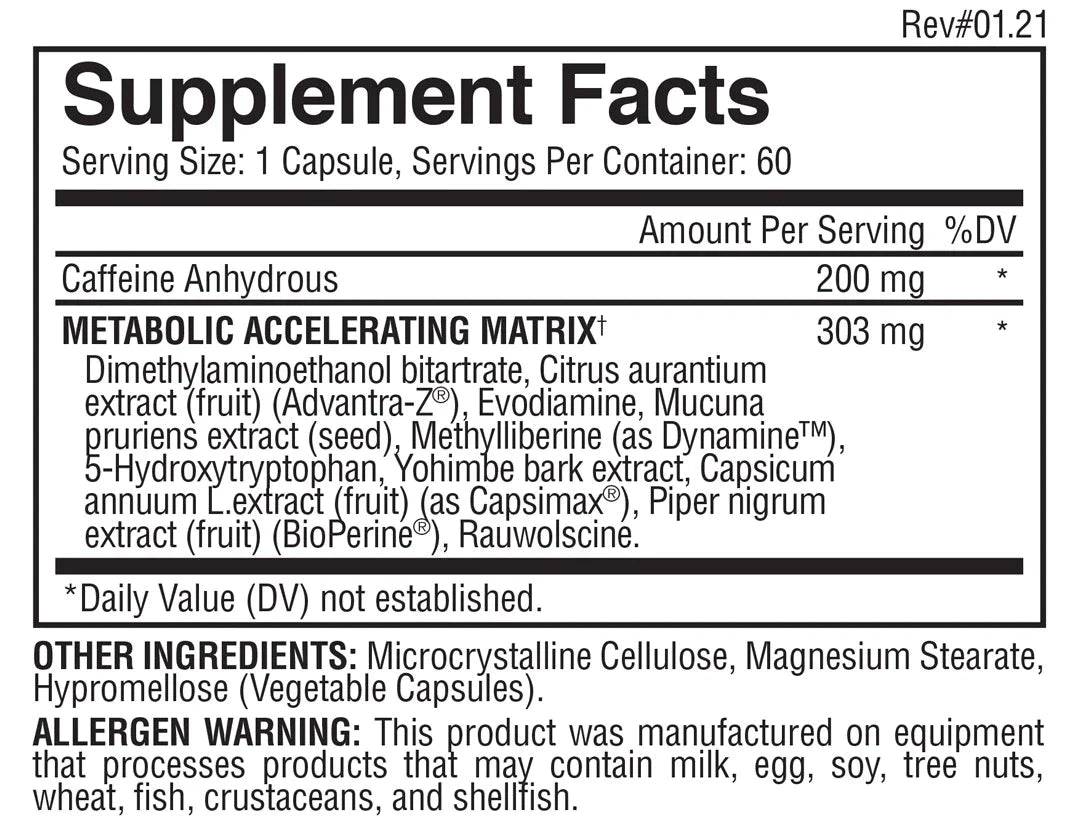 Evogen Lipocide Metabolic Accelerator - Bemoxie Supplements