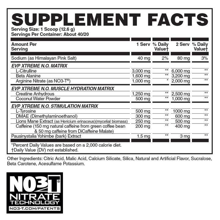 EVP Xtreme N.O. - Bemoxie Supplements