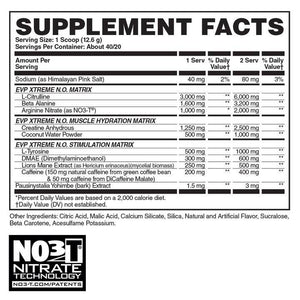 EVP Xtreme N.O. - Bemoxie Supplements