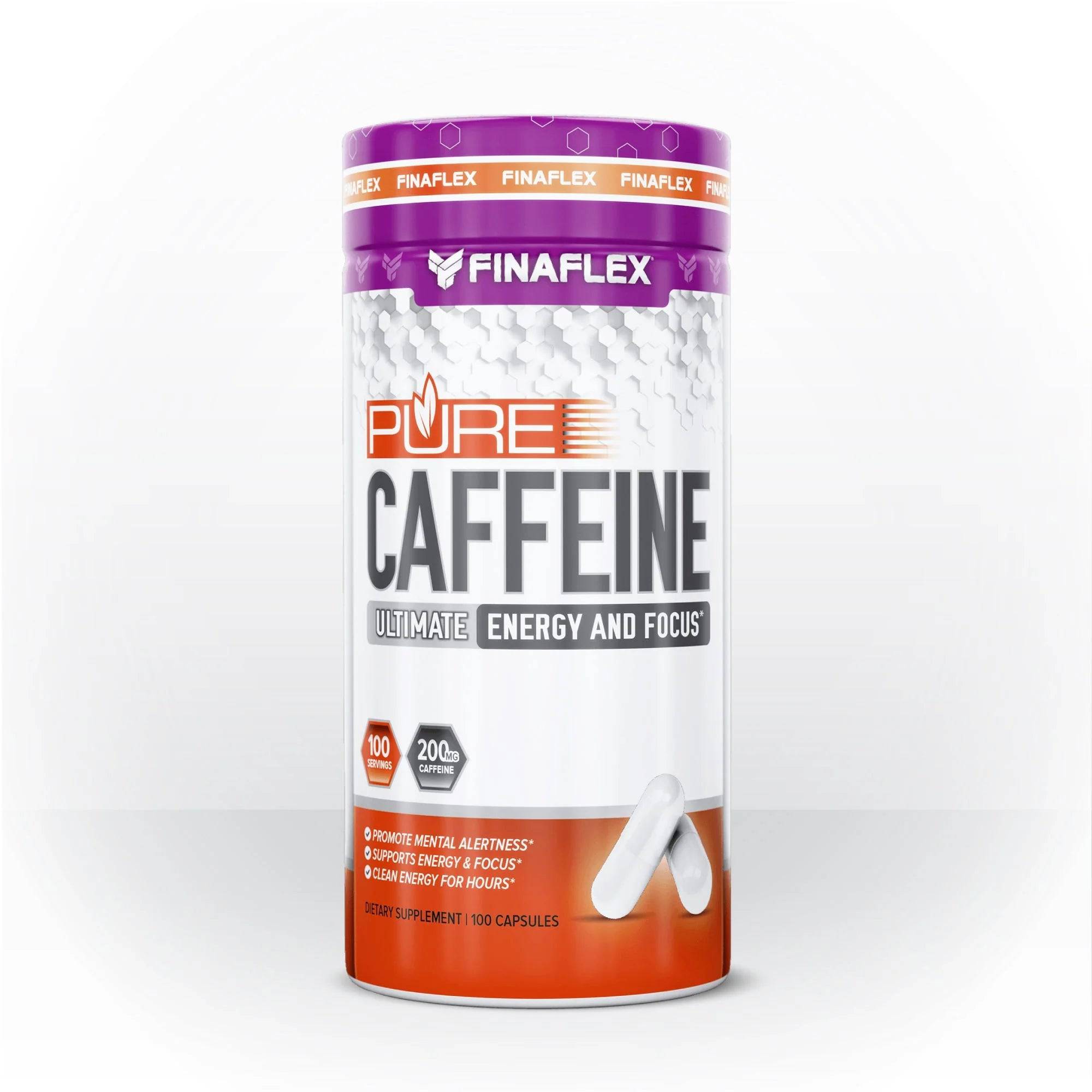 FinaFlex Pure Caffeine Capsules - Bemoxie Supplements
