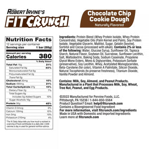 Chef Robert Irvine's Fit Crunch High Protein Baked Bars - Bemoxie Supplements