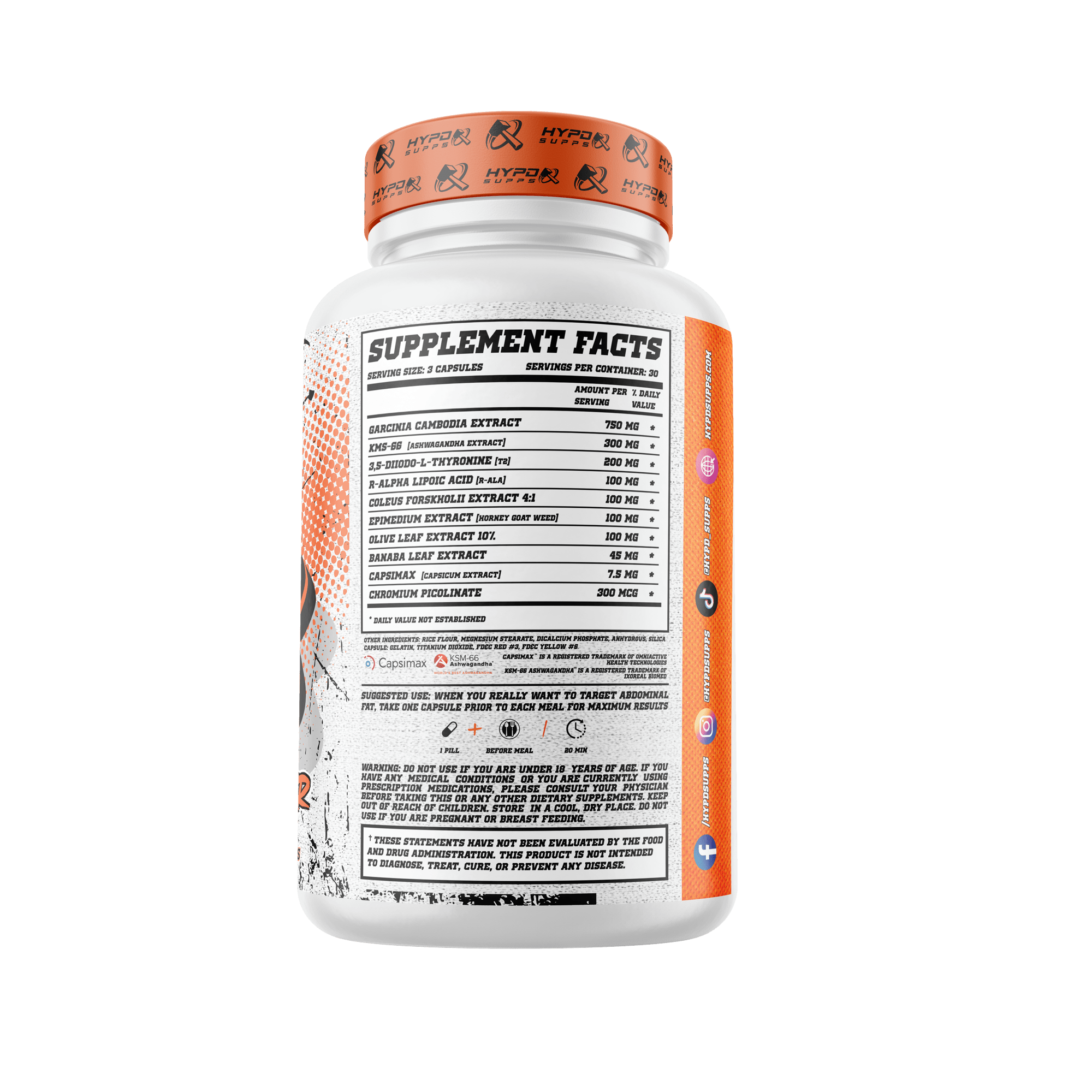 HYPD Supps ABS - Bemoxie Supplements