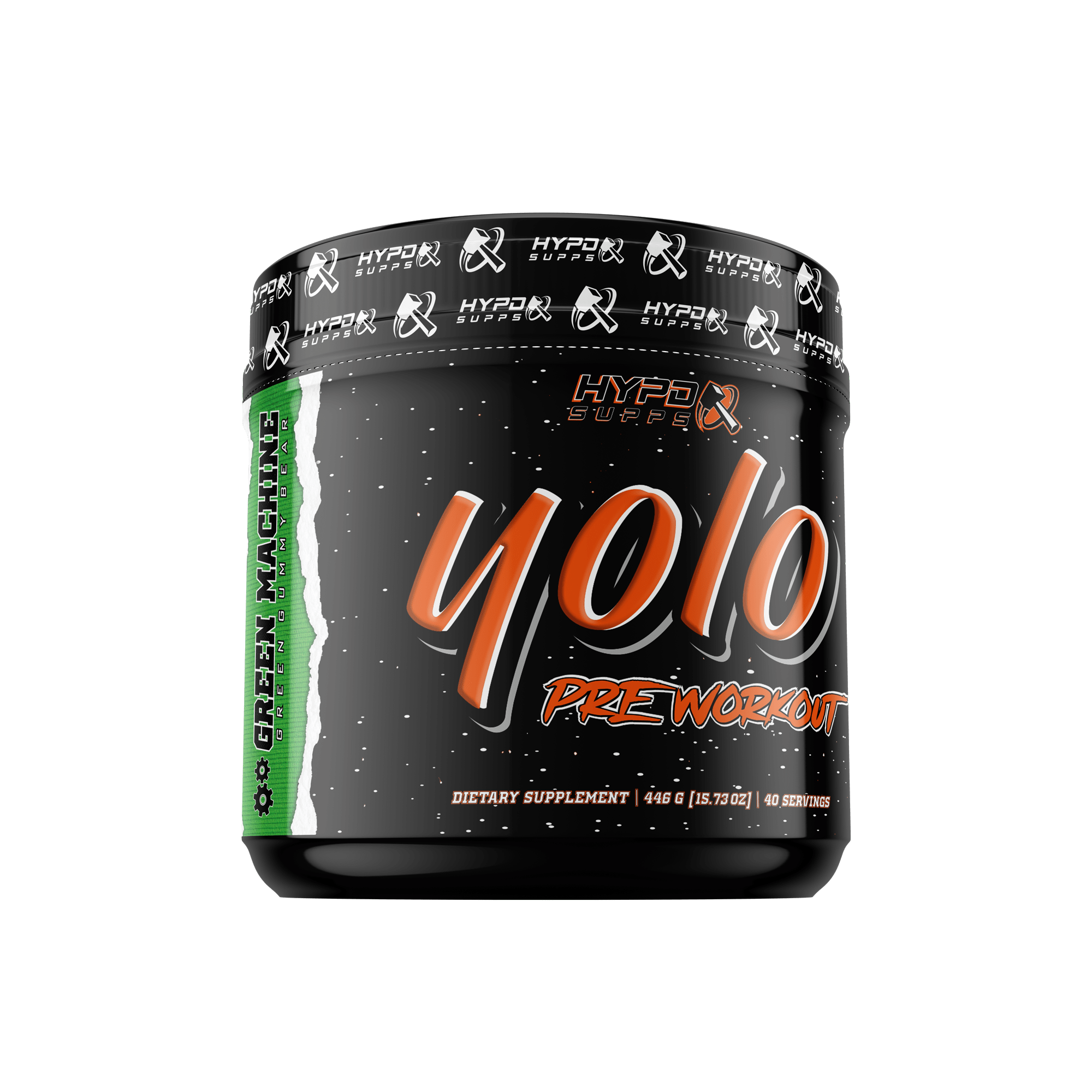 HYPD Supps Yolo Dark Side Pre Workout - Bemoxie Supplements