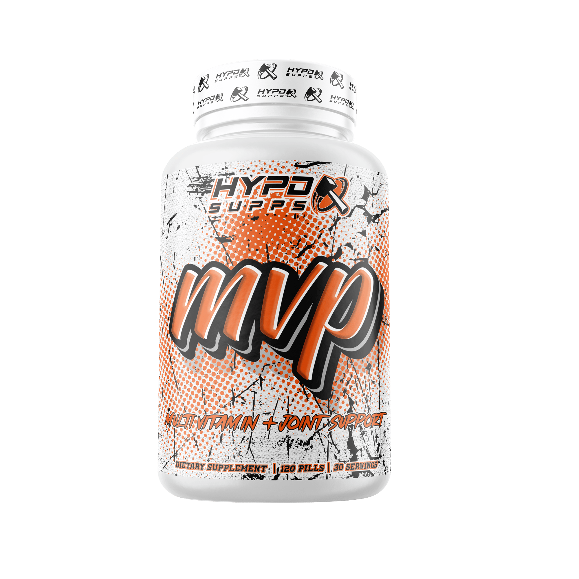 HYPD Supps MVP - MultiVitamin + Joint Support - Bemoxie Supplements