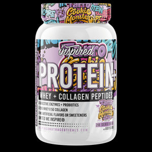Inspired Nutraceuticals Protein + Collagen & Probiotics - Bemoxie Supplements